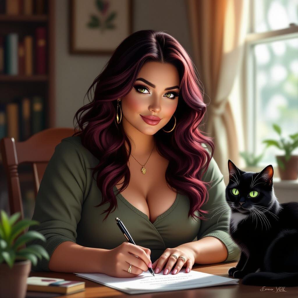 Woman Writing Business Ideas for Social Change