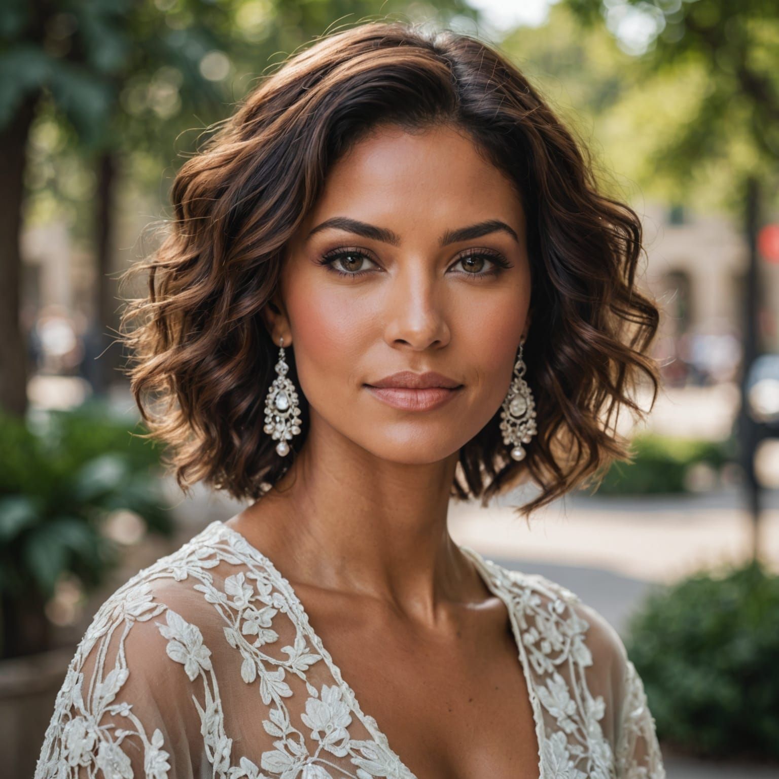 AI Interpretation of a Beautiful Woman