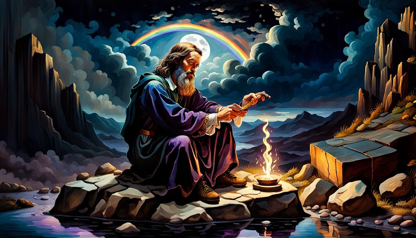 The voice of gods elohim