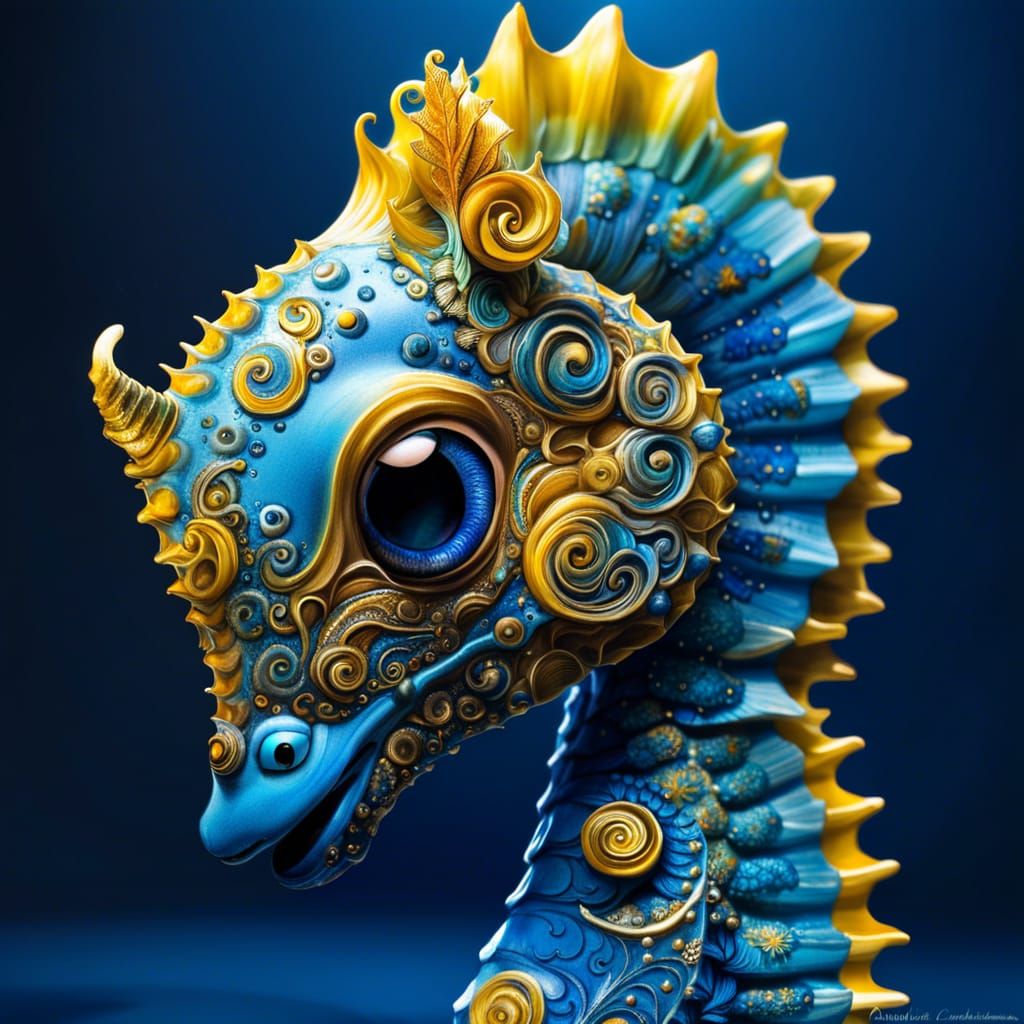 Hippocampus or seahorse