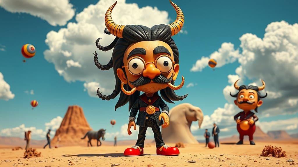 Salvador Dali Funko Pop Art