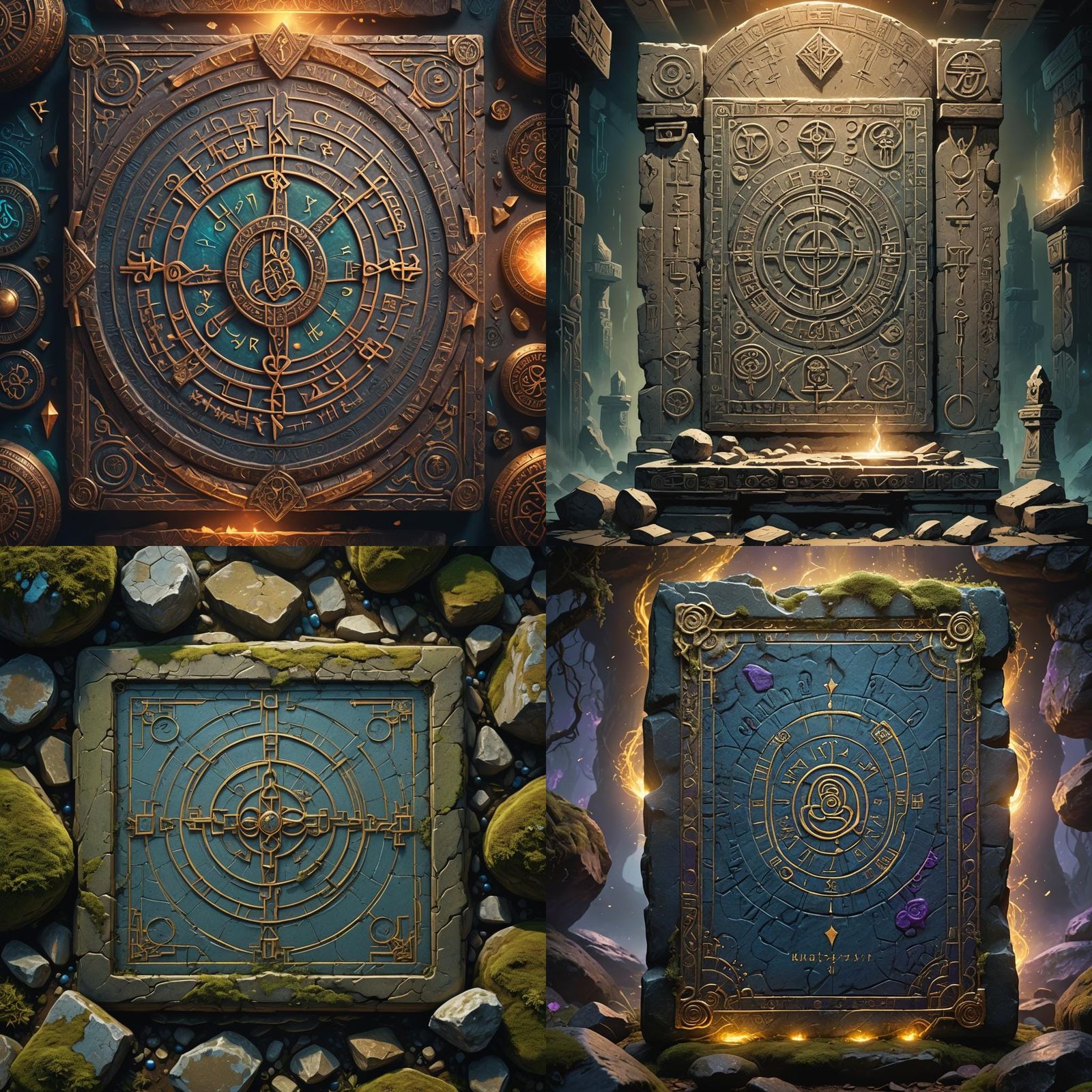 Ancient Netherise Tablet Concept Art