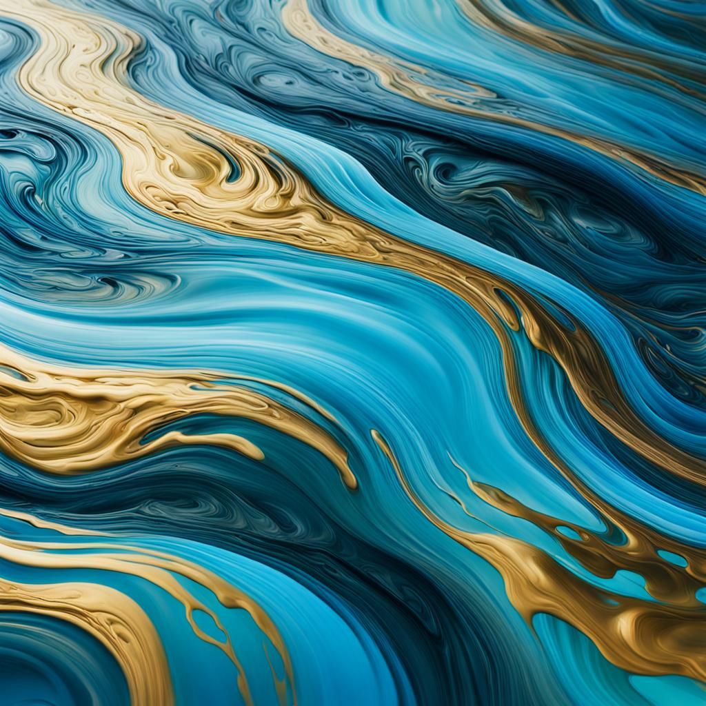 Surreal River Overflowing in Electric Storm