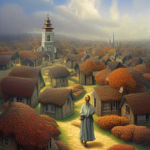 Charming Village Inspired by Ferez and North