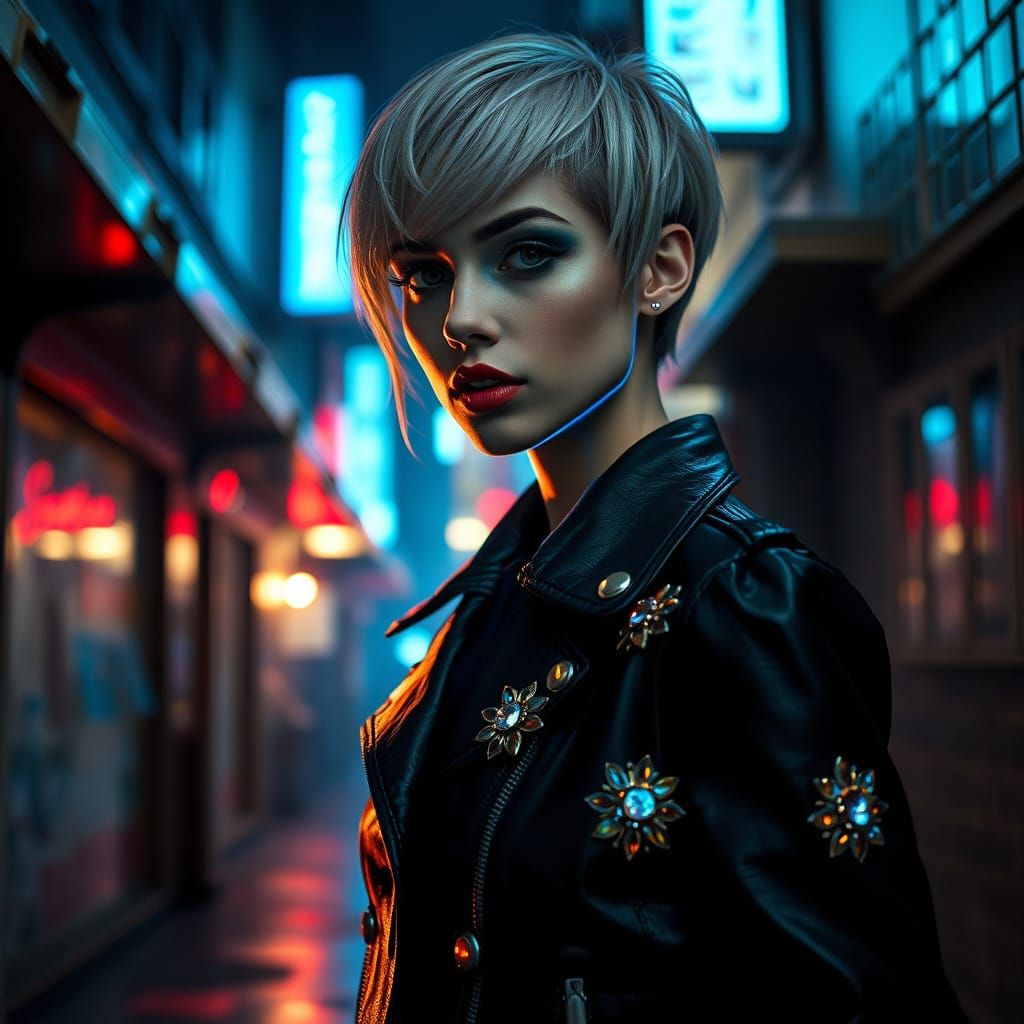 Cyberpunk Woman