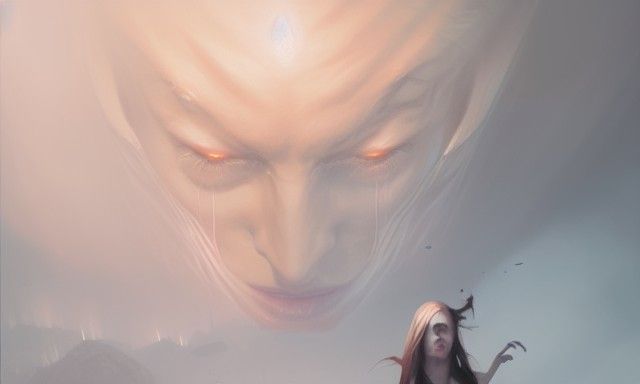 Sinister Wellbeing Art in Rutkowski Style