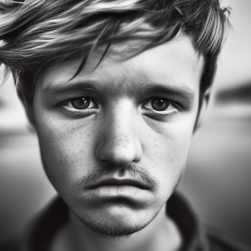 Detailed Smurf Portrait in Natural Light