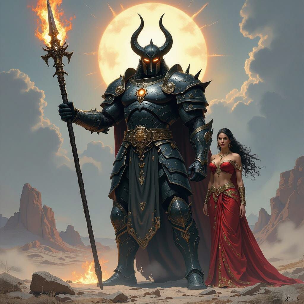 Nimrod, Wielder of Divine Fire, Surveys Conquered Lands