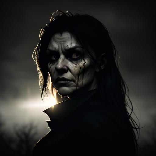 Girl Confronts Pumpkinhead in Halloween Horror Still