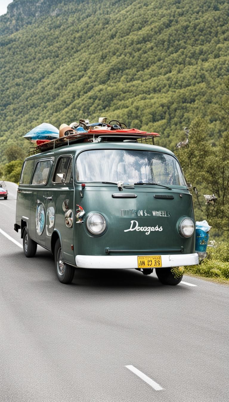 AI Generated Image of Things on Wheels