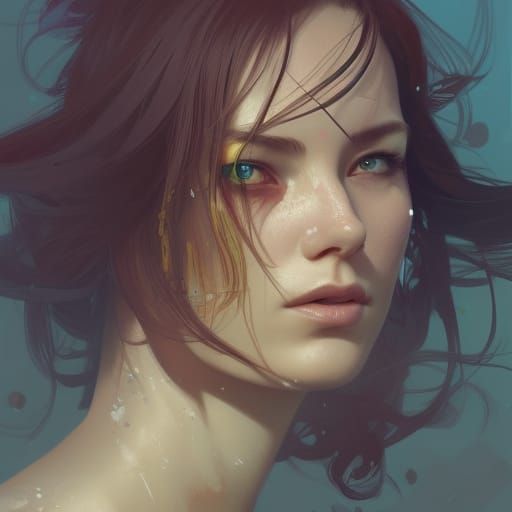 Dynamic Portrait of Women Fighting in Unreal Engine