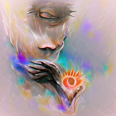 Abstract Soul Conceptual AI Art