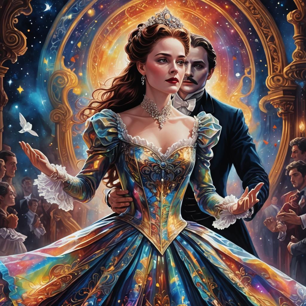 Penelope Featherington as Phantom, Cosmic Illustration