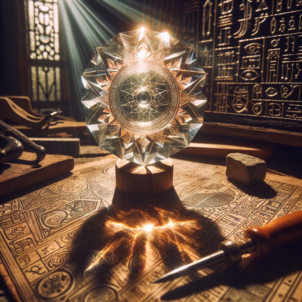 Crystal Heliography Analogue