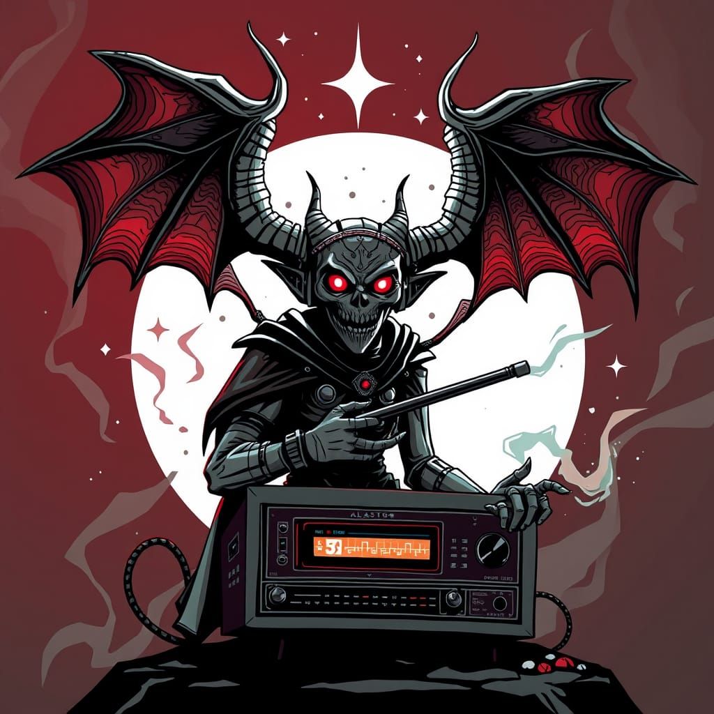 The Enigmatic Radio Demon Alastor