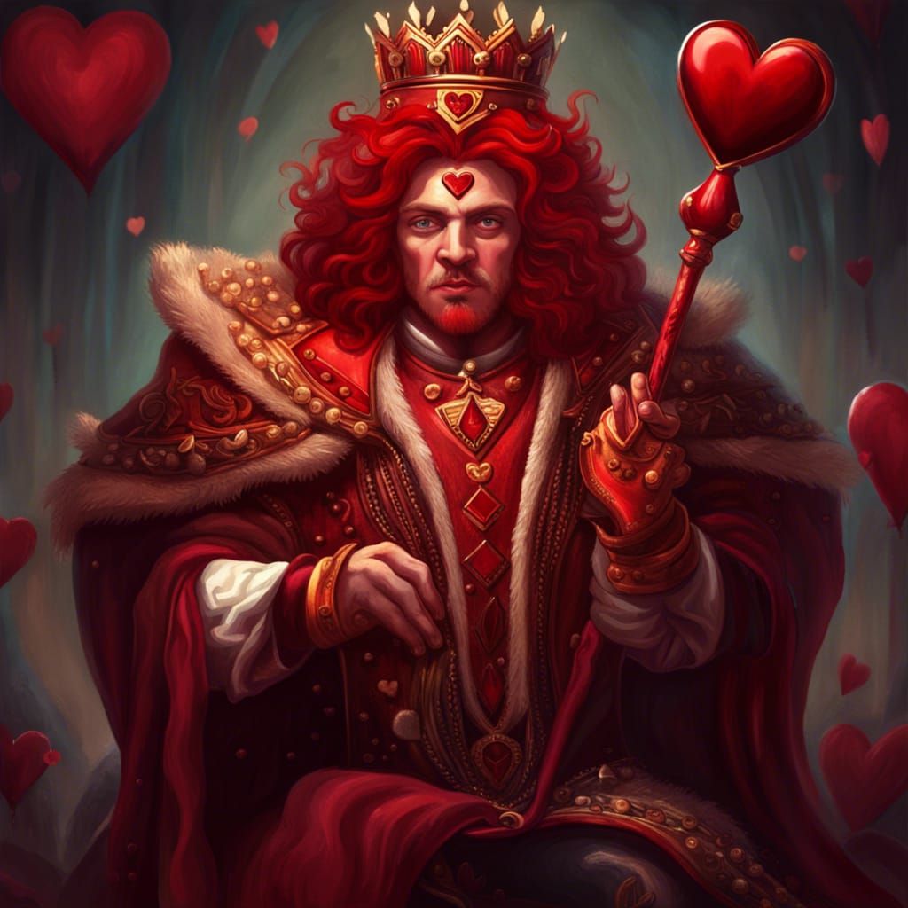 King of Hearts Detailed Digital Matte Painting