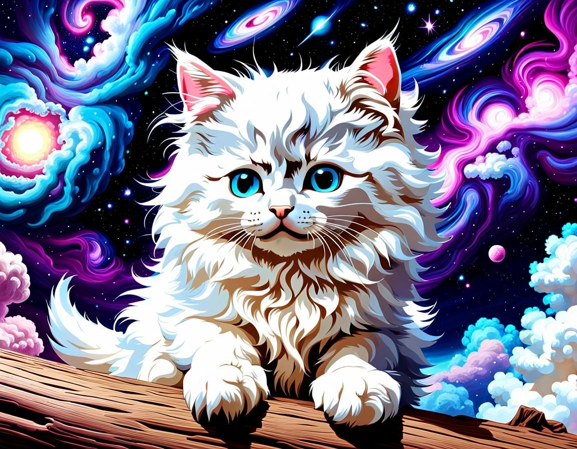 Galactic Kitten: A Vaporwave Body Horror Masterpiece