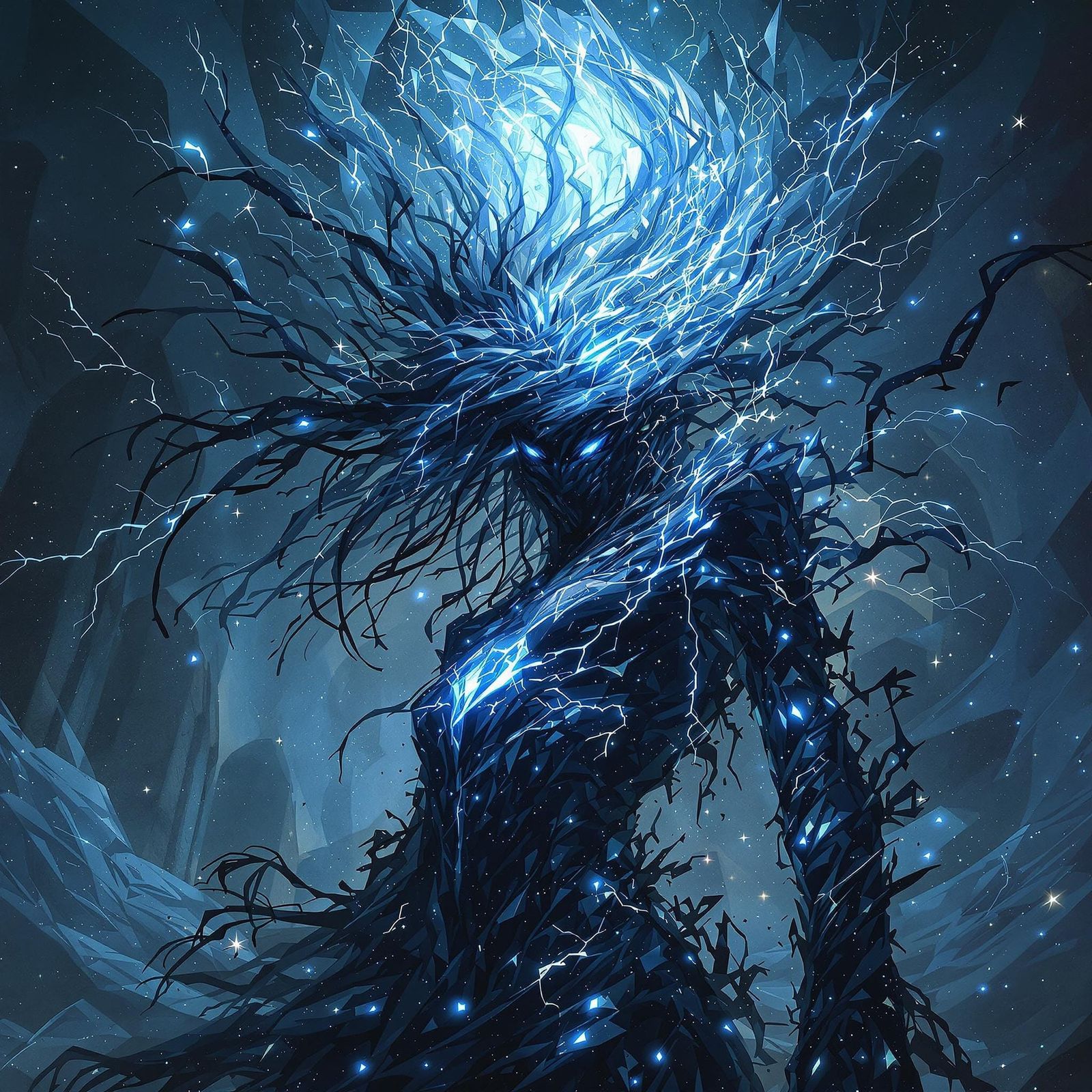 Glass Oracle in Cosmic Storm