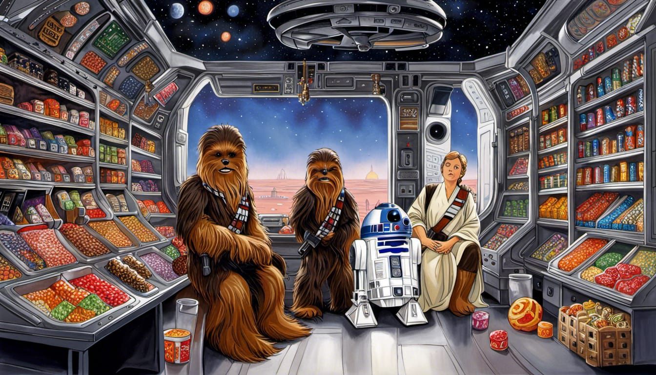 Star Wars Candy Shop Inside the Death Star