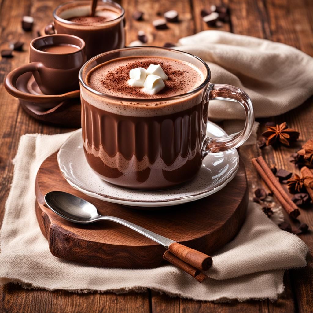 Cozy Hot Chocolate: A Warm and Inviting Scene