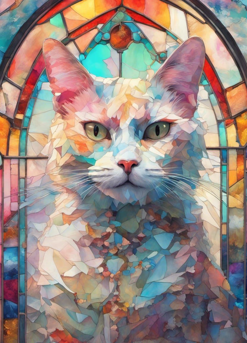 Pastel cat
