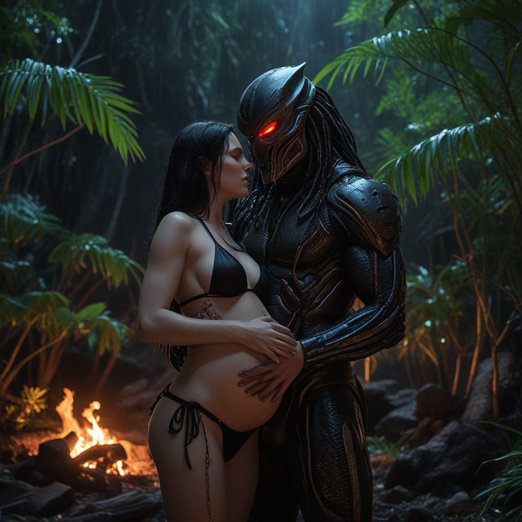 Intimate Encounter in a Predator's World