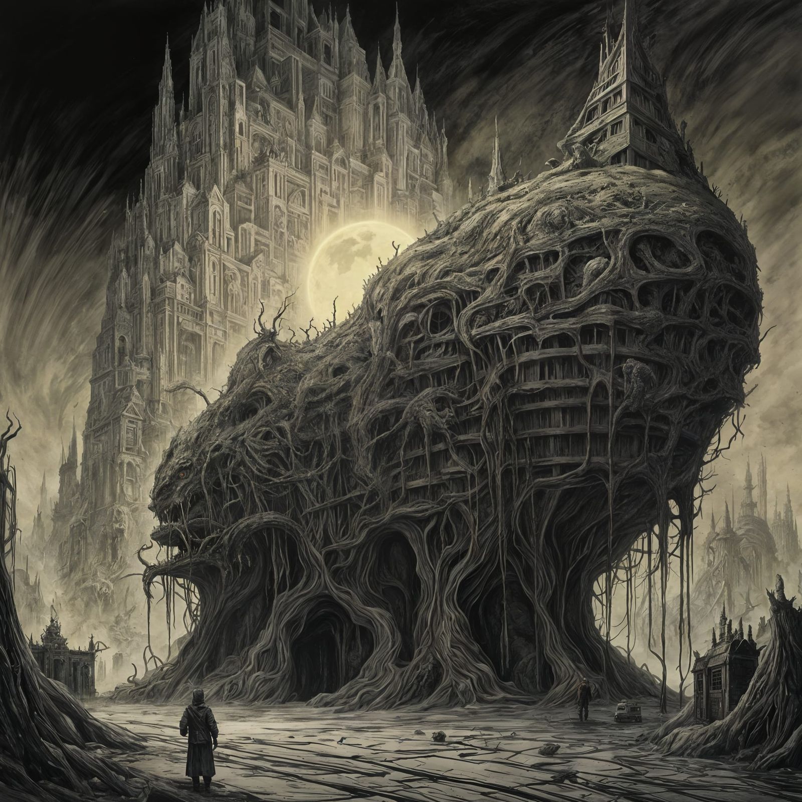 Eldritch Horror Devours the Cosmos in a Bizarre Cyberpunk Ae...