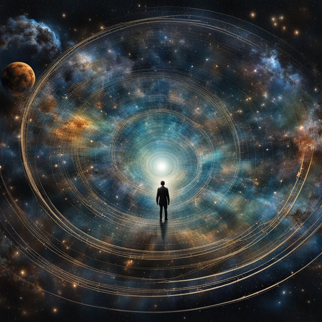 Cosmic Artisan Weaving the Fabric of the Universe