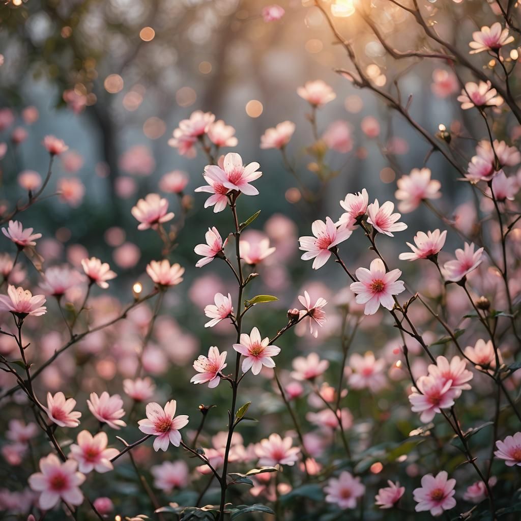 Melancholic Bloom in Eyes That Cannot See