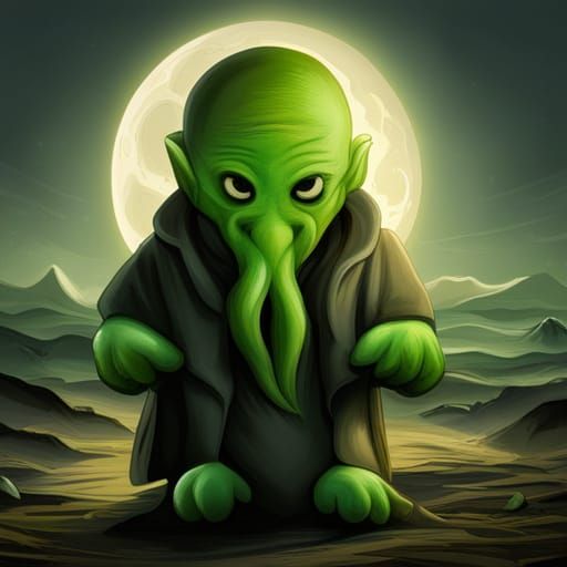 Cute Cthulhu Squeeze Toy: A Playful Design