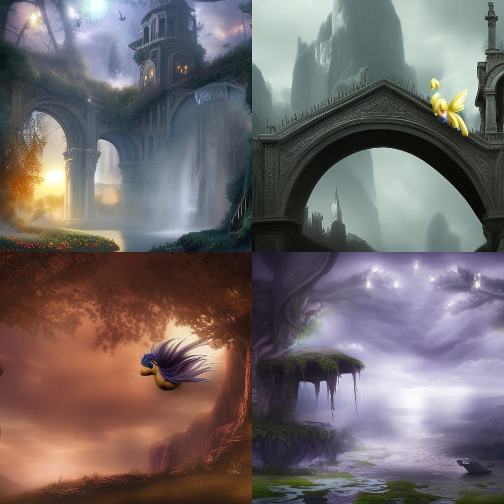 Detailed Digital Painting of Fluttershy