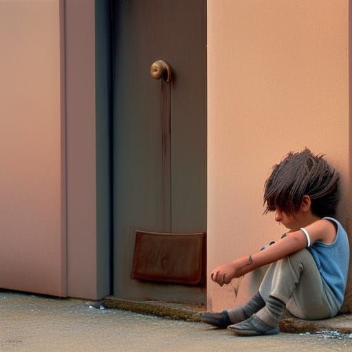 Homeless Princess Street Urchin, High Detail Photo