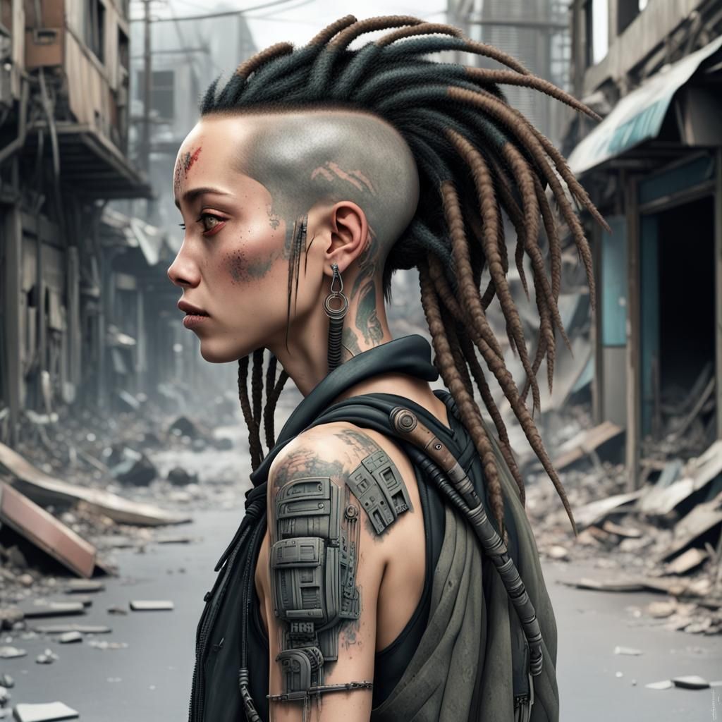 I call this hairstyle “I tried.”