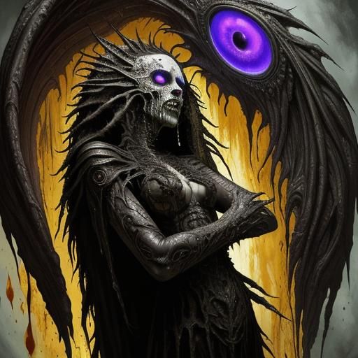 Ghosts Pondering AI, Hyperrealistic Digital Art