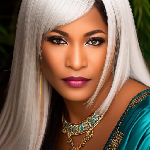 Live action beautiful “Kula Diamond” from kof, Close-up portrait, color portrait, Linkedin profile picture, professional...