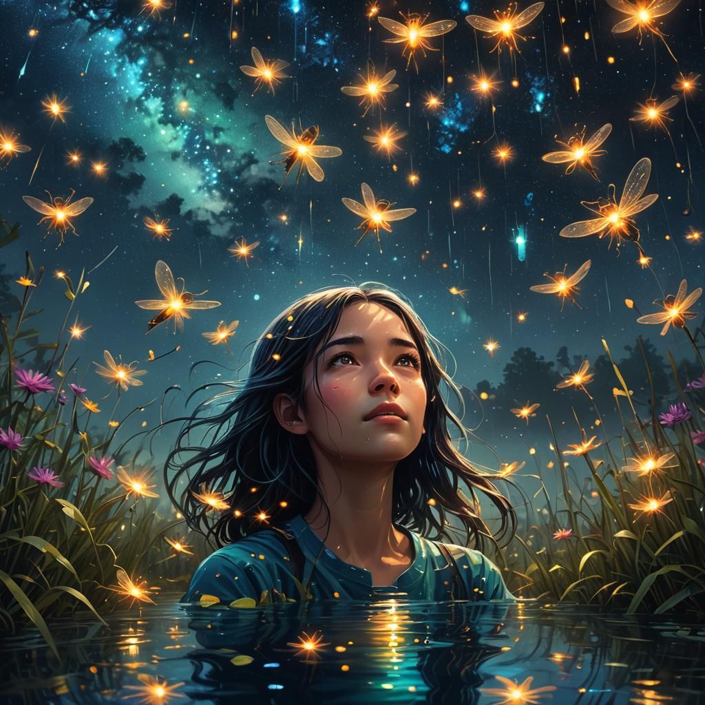 Raining Fireflies
