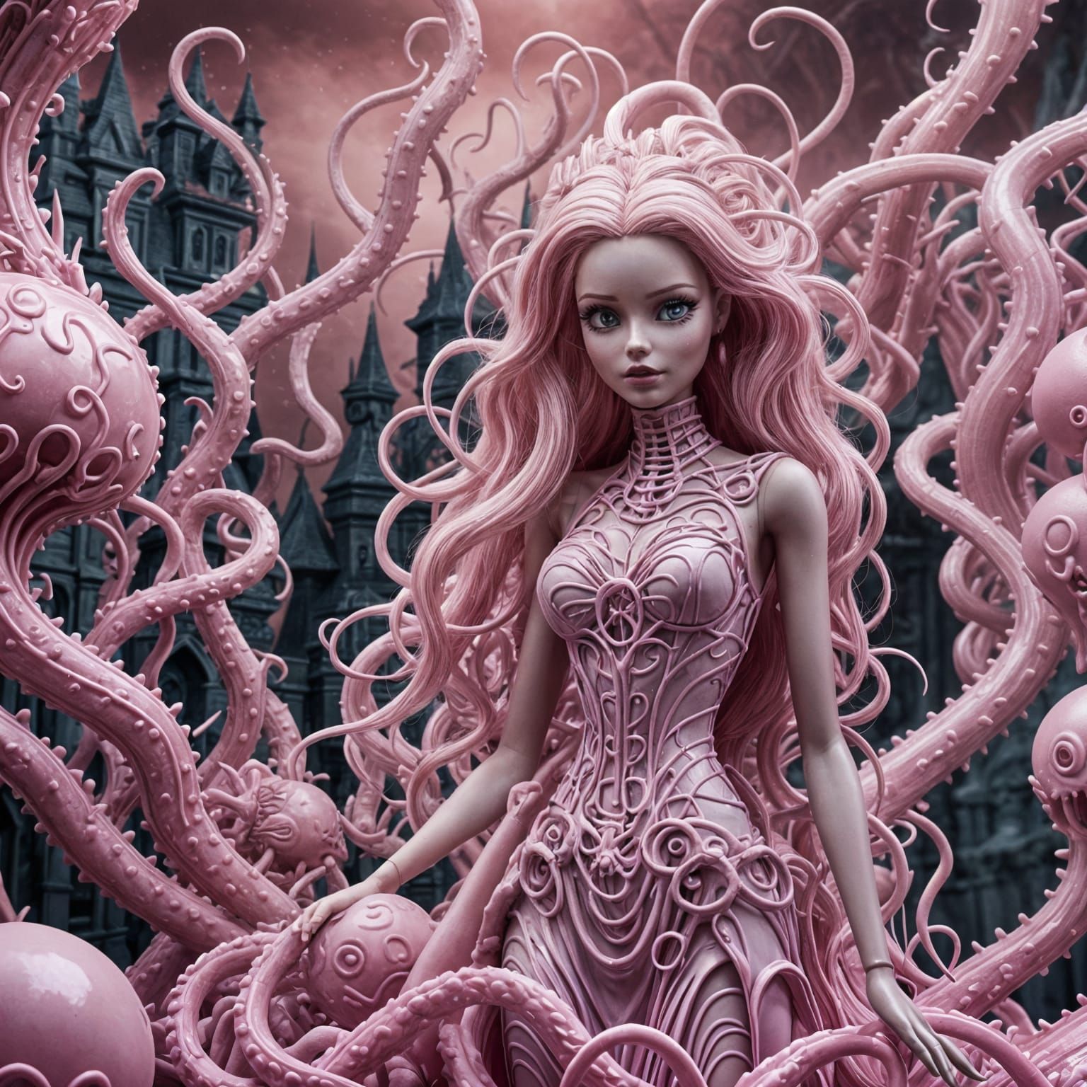 Barbie and Eldritch Horror: A Pink Nightmare