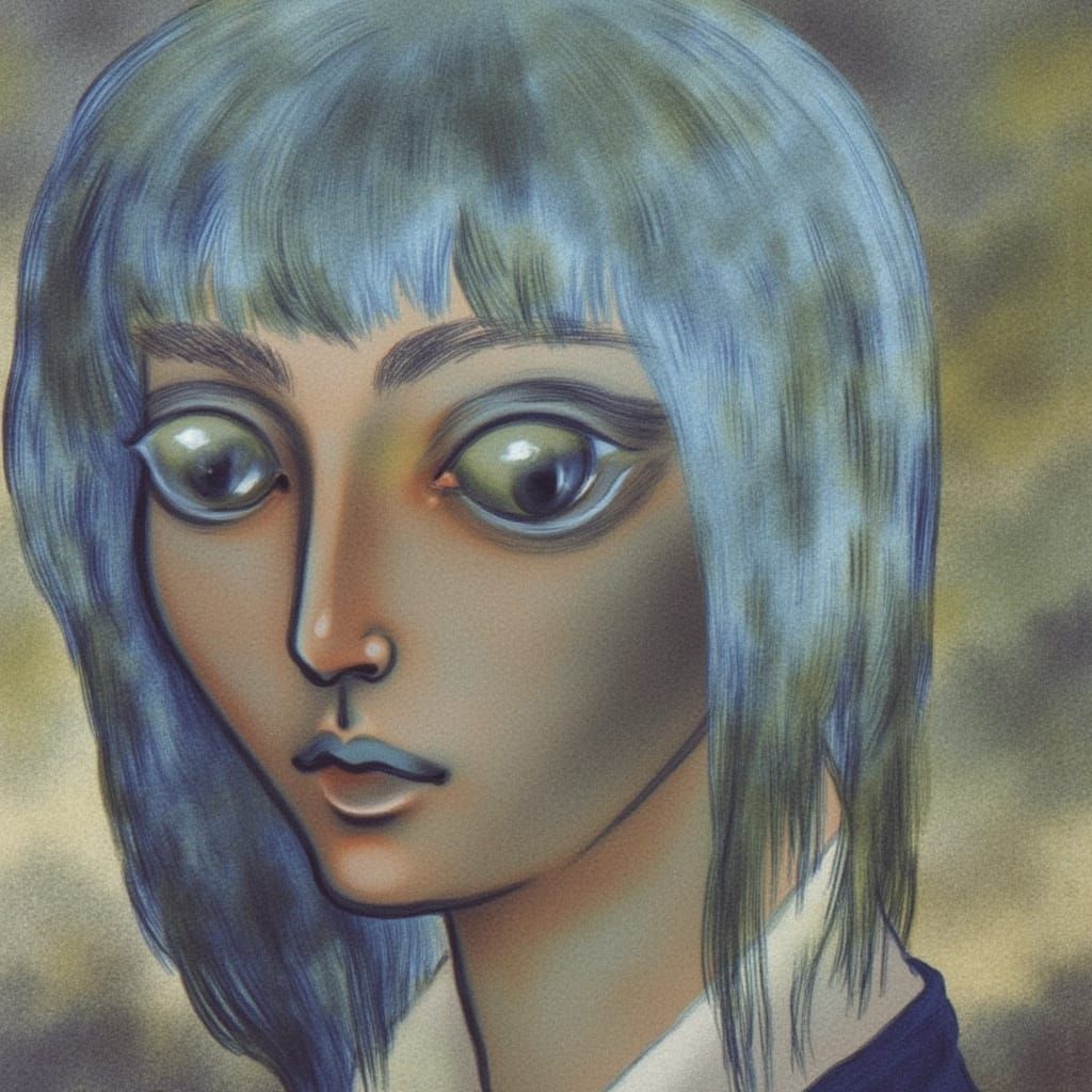 Surreal Dream Child Emerges from Ethereal Storm