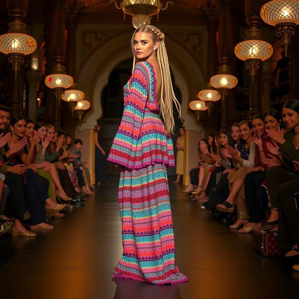 Temple of Style: A Fusion of Tradition and High Fashion