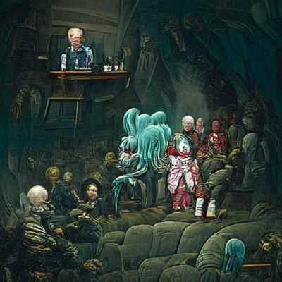 Chrono Trigger, Hatsune Miku, and Biden: Horror Bar Scene