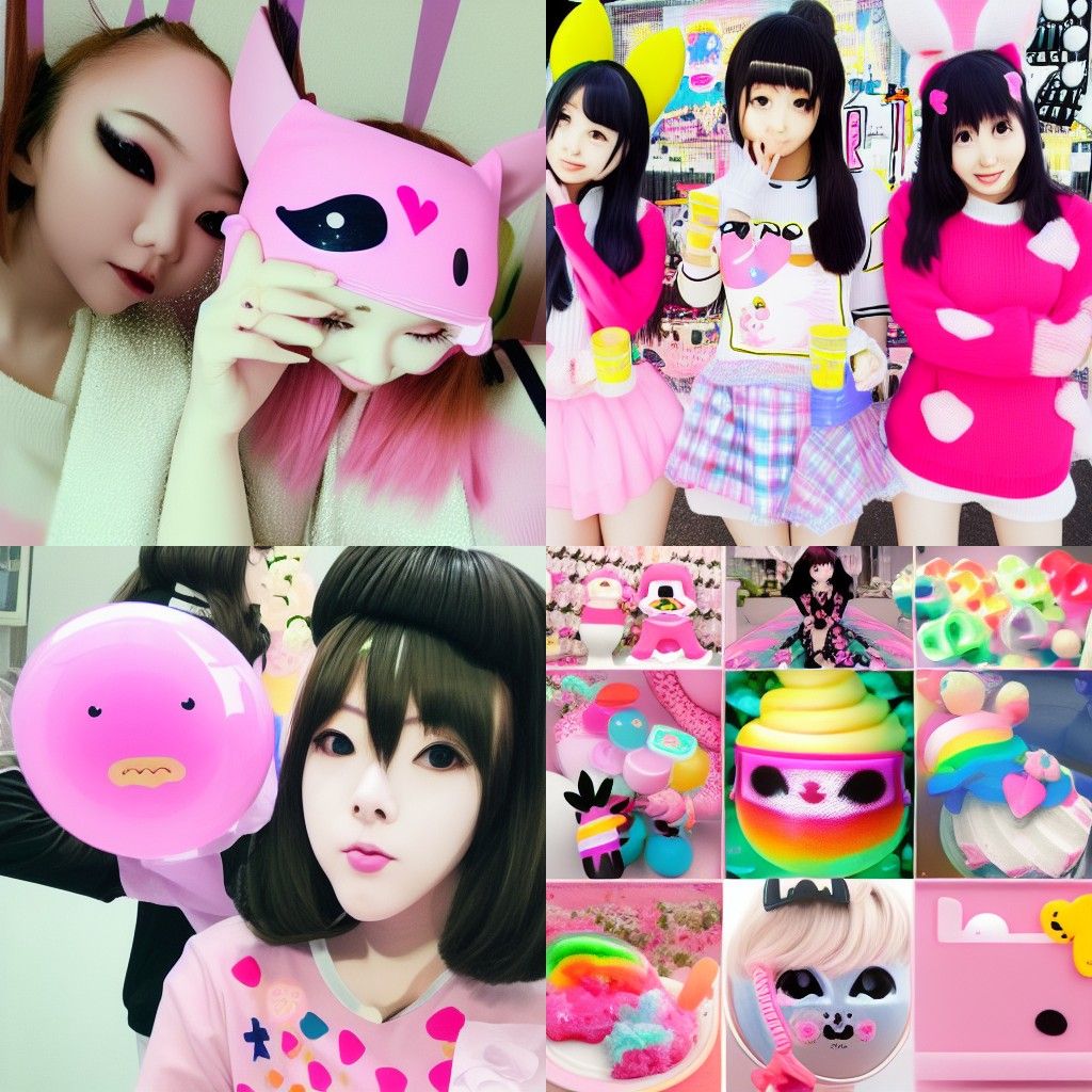 Adorable Kawaii Aesthetic Creation