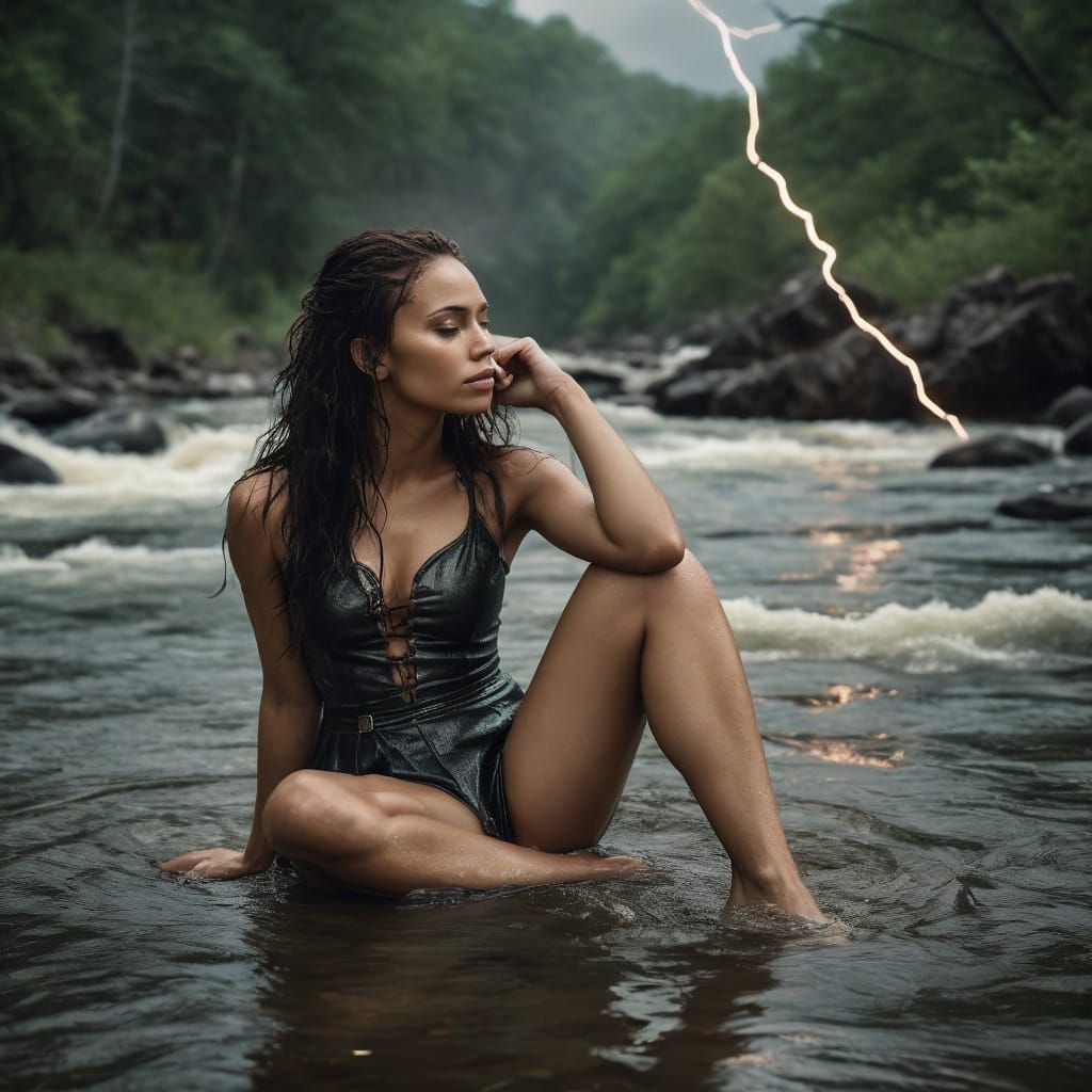 A Shapeshifting Digital Muse in Harmony with Nature