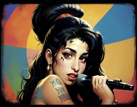Amy Winehouse, cosmic singer