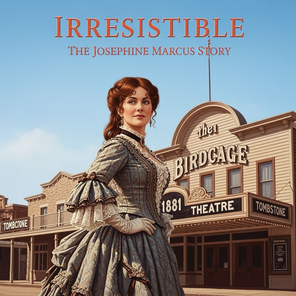 Josephine Marcus Movie Poster in 19th Century Tombstone