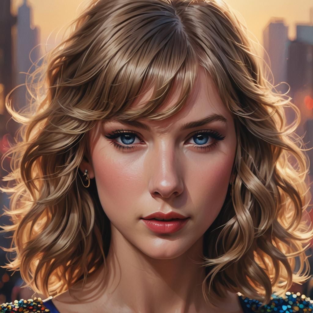 Dramatic Portrait with Volumetric Lighting in 8K