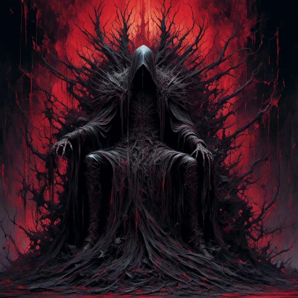 Poignant Image Reflecting Loss in War