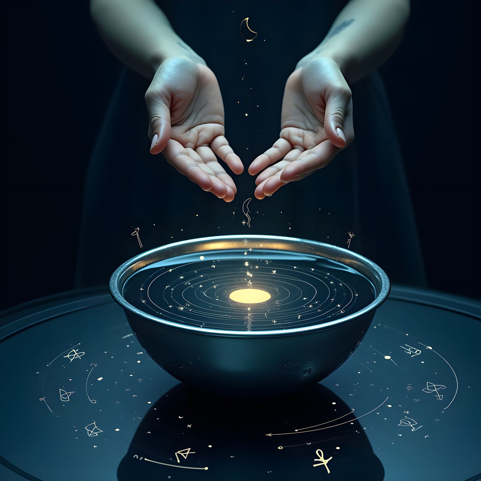 Mystical Water Oracle Prompts for Hydromancy