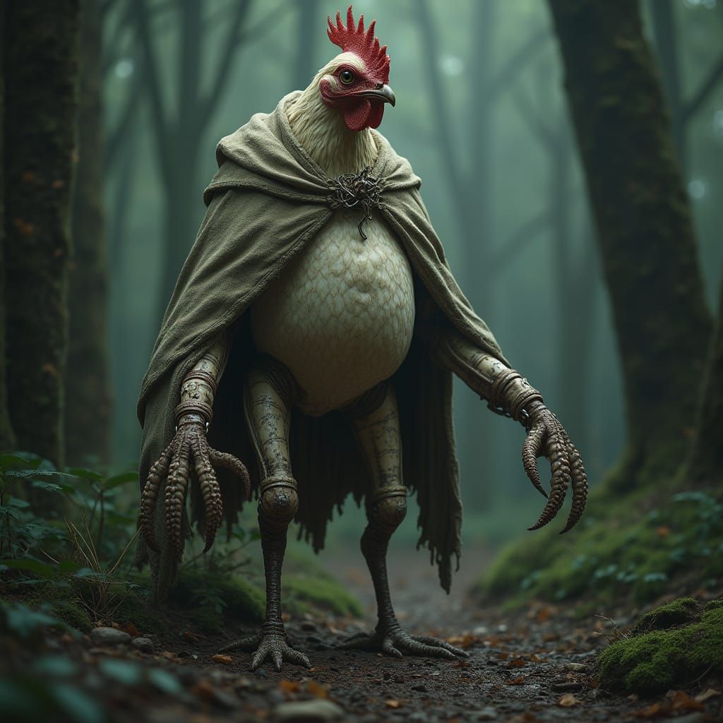 Lovecraftian chicken