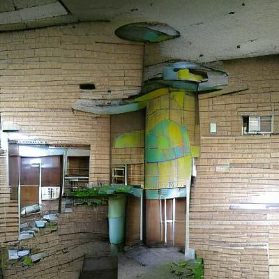 Decaying Abandoned Radiation Building