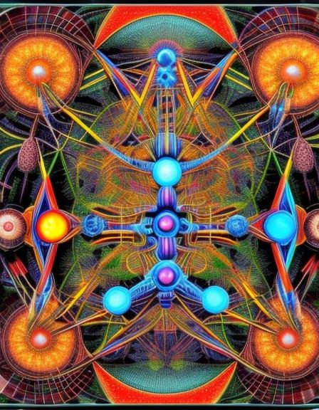 Crystalline Robot Musician with Stringed Instruments